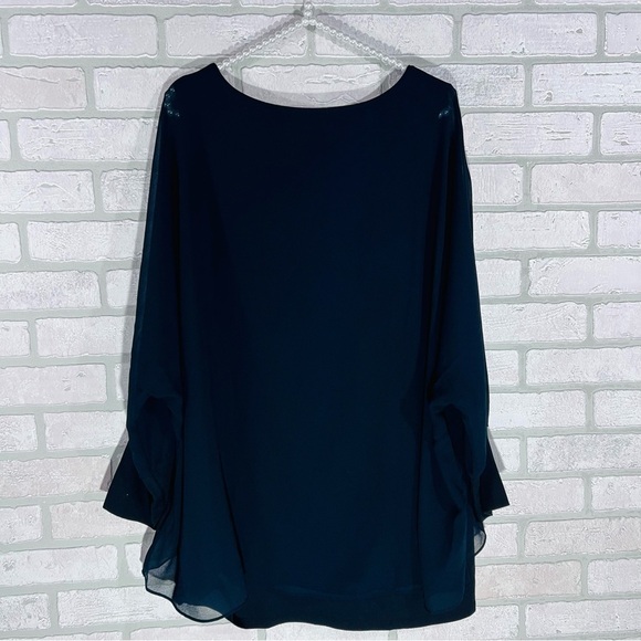 Soft Surroundings NWT San Sebastián Top in Black Size XL - Picture 3 of 8